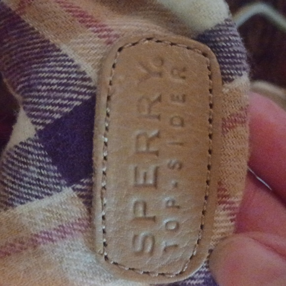 NEW Sperry top sider Ladyfish fold down women's boot size 7 plaid interior - Picture 8 of 8